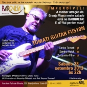 Carlos Tomati, Guitarrista do Jô, faz seu som na Granja Viana.
