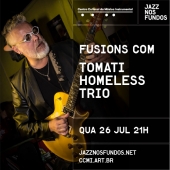 TOMATI HOMELESS TRIO no Jazz nos Fundos - 26/07. Sp.